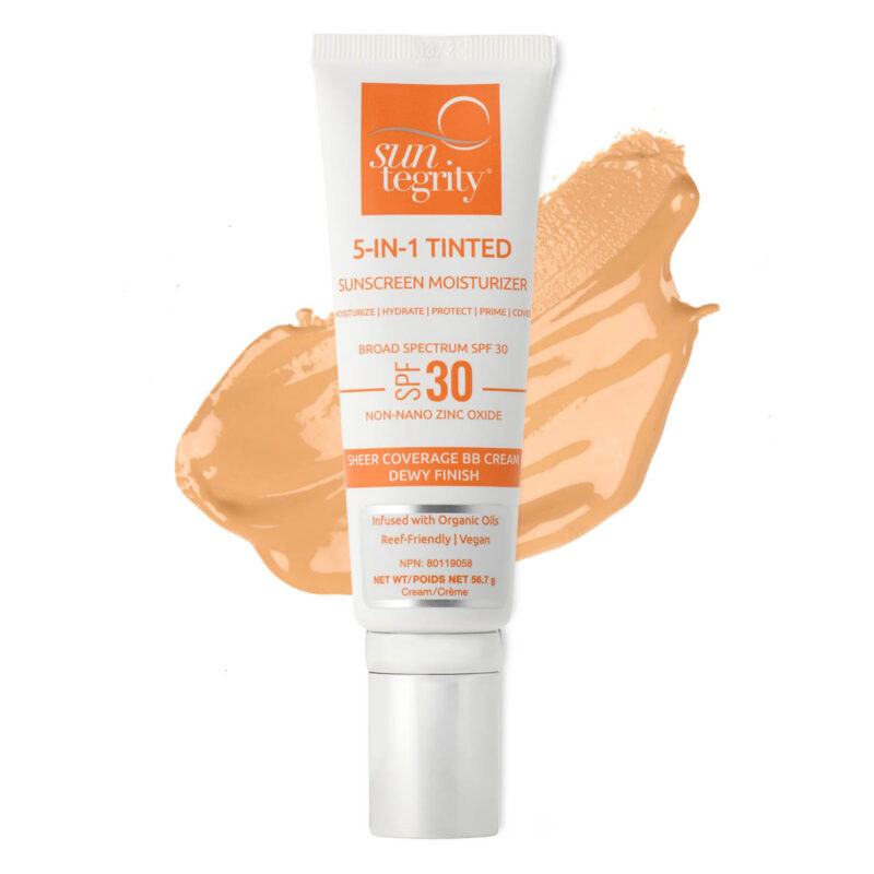 Shop Suntegrity 5 in 1 Tinted Sunscreen Moisturizer SPF 30 in shade Medium at Inspire Beauty.