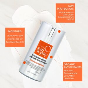 Shop Suntegrity Moisturizing Mineral Face Sunscreen & Primer SPF 30 at Inspire Beauty, a mineral sunscreen that moisturizes and primes skin as it protects.