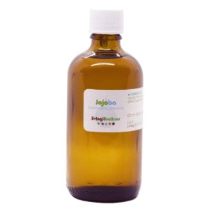 Living Libations Jojoba Oil is organic, cold pressed and the perfect carrier oil or moisturizer for face, body and hair.