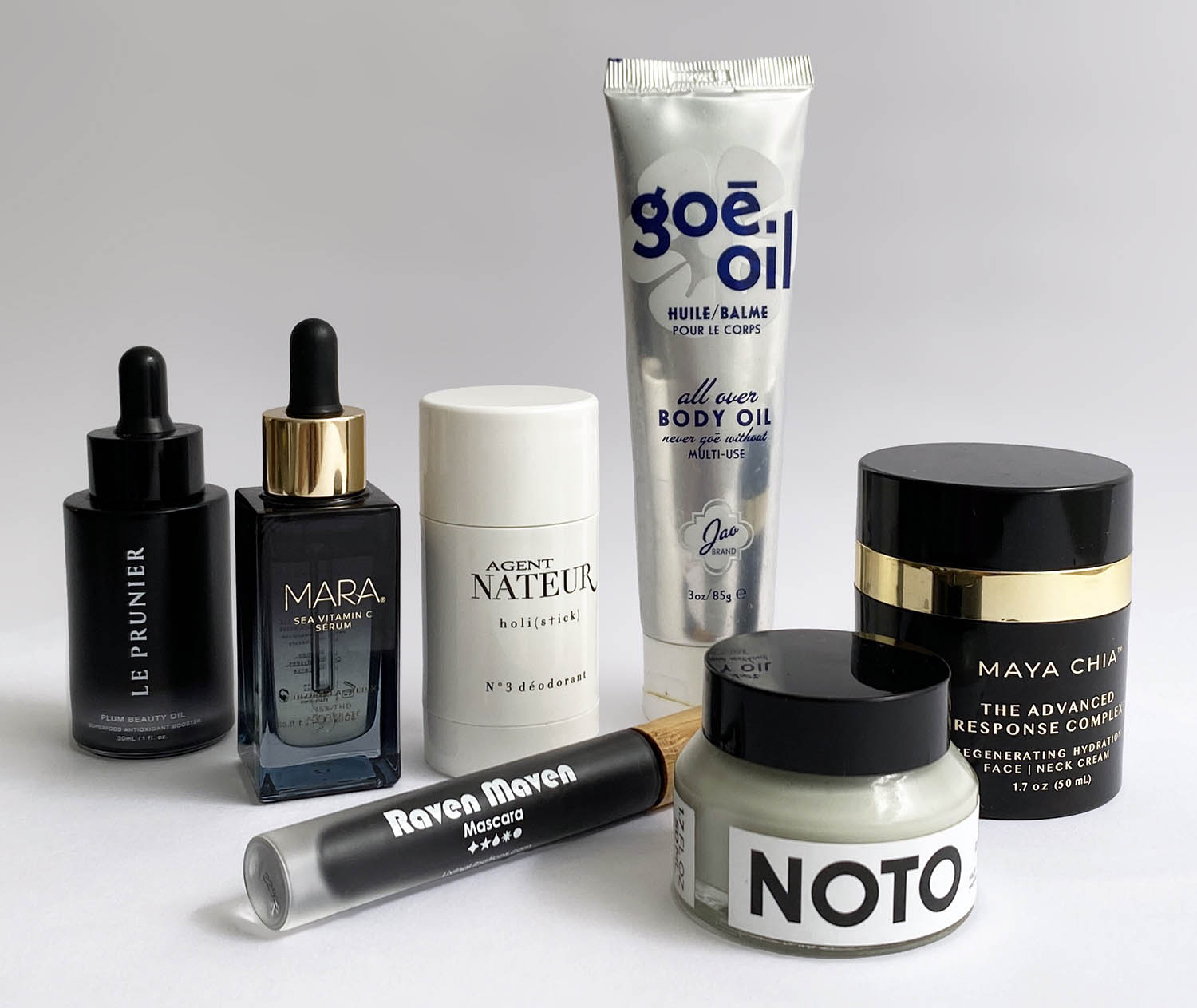 Shop Jao Goe Oil, Mara Beauty, Le Prunier, Noto Botanics, Maya Chia, Agent Nateur and Living Libations at Inspire Beauty.