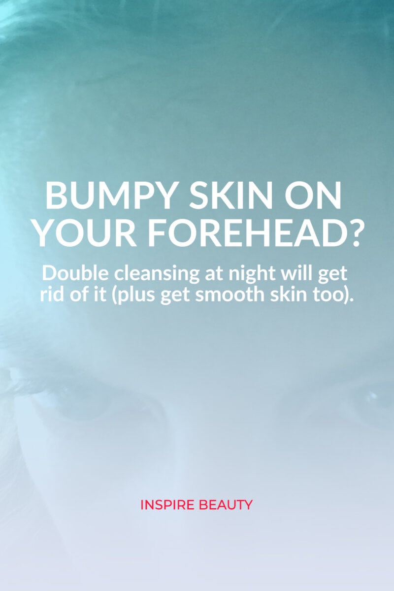 How To Get Rid Of Small Forehead Bumps My Dermatologists Secret Weapon - uabfhjp