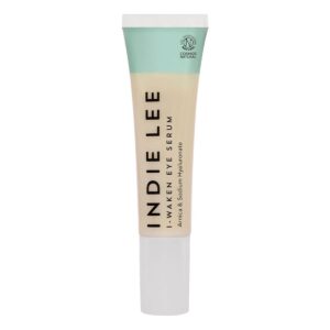 Indie Lee I-Waken Eye Serum brightens and firms as it address puffy under eyes, dark circles and skin texture.