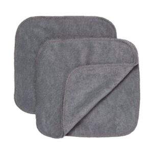 GroVia Cloth Wipes in colour Cloud are gentle reusable face cloths that remove makeup, cleansing balms and oils without scratching or irritating your skin.