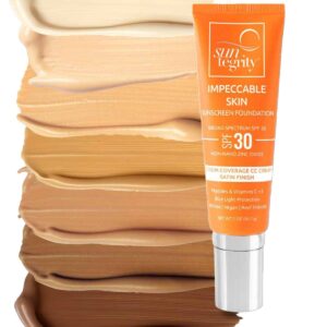 Shop Suntegrity Impeccable Skin SPF 30 at Inspire Beauty, available in 7 shades.