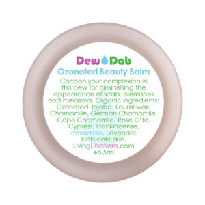 Living Libations Dew Dab Ozonated Beauty Balm available at Inspire Beauty.