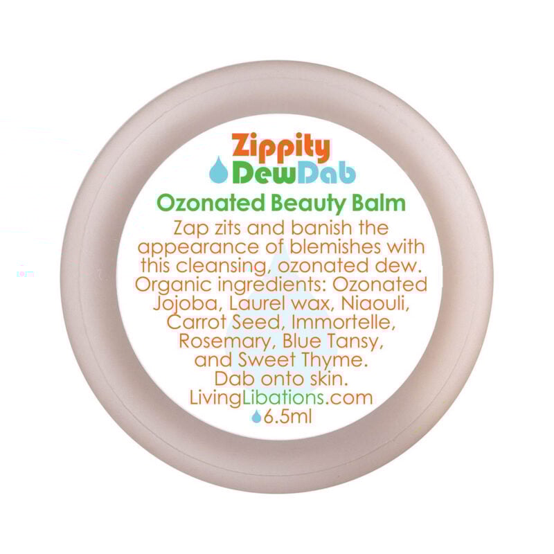 Living Libations Zippity Dew Dab Ozonated Beauty Balm available at Inspire Beauty.