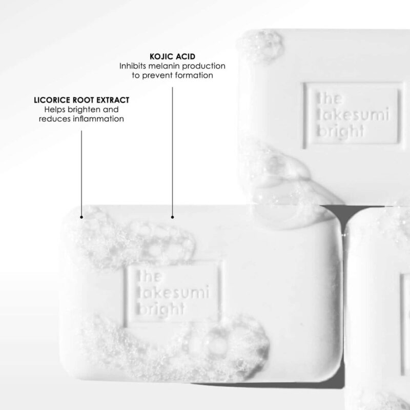 Kaia Naturals Brightening Body Bar trial size available in The Takesumi Bright Starter Kit