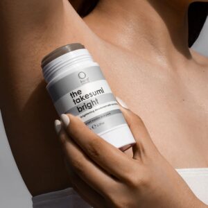 Buy Kaia Naturals Takesumi Bright Niacinamide Brightening Deodorant for dark spot pigmentation in the underarm region.