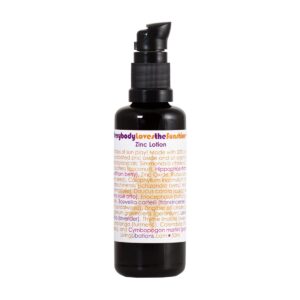 Shop Living Libations Everybody Loves The Sunshine Zinc Lotion, all natural sun protection lotion with zinc and sun harmonizing botanicals