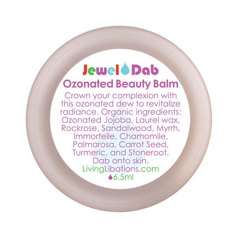Living Libations Jewel Dab Ozonated Beauty Balm available at Inspire Beauty.