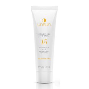 Shop Unsun Cosmetics Hand Cream, a moisturizing sunscreen hand cream with SPF 15
