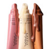 Mara Sea Silk Lip Balms shades Nude Beach, Clear and Sea Latte.