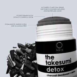 Buy Kaia Naturals Takesumi Detox Charcoal Deodorant at Inspire Beauty.