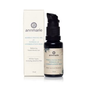 Annmarie Herbal Facial Oil For Normal & Combination Skin available at Inspire Beauty.