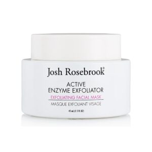 Josh Rosebrook Active Enzyme Exfoliator is a physical and enzymatic exfoliant for smooth radiant skin.