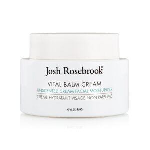 Shop Josh Rosebrook Unscented Vital Balm Cream, a deeply moisturizing cream for dry and sensitive skin.