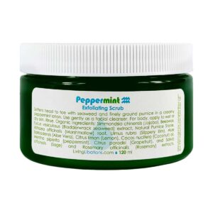 Shop Living Libations Peppermint Exfoliating Scrub at Inspire Beauty.