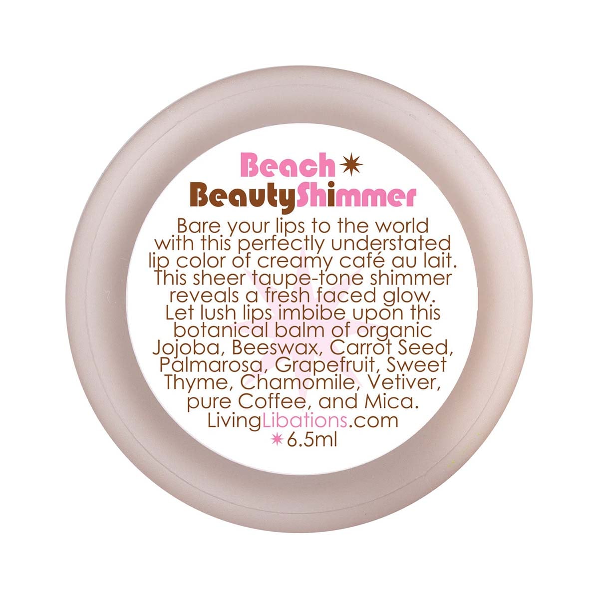 Living Libations Beach Beauty Shimmer available at Inspire Beauty.
