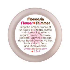 Living Libations Moccasin Flower Shimmer available at Inspire Beauty.