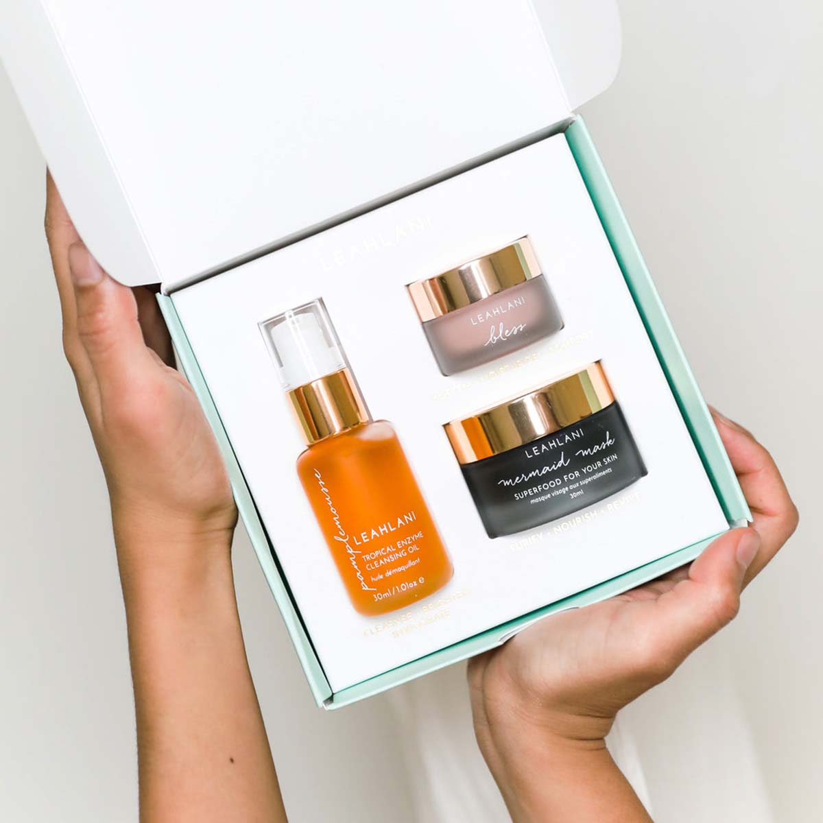 Leahlani Aloha Glow Kit available at Inspire Beauty.