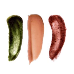 The trio of Leahlani mini masks in Mask Magic Kit exfoliate, deeply cleanse and brighten skin.