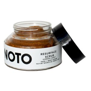 Shop NOTO Botanics Resurface Scrub for face and body. New larger size!