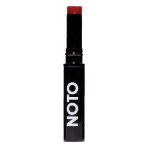 Shop NOTO Botanics Oscillate Multi-Bene Stick, a buildable popsicle red hue for lips and cheeks.