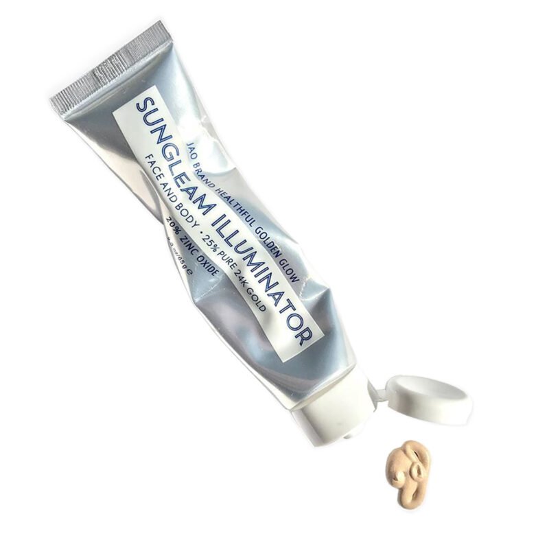 Shop Jao Brand SunGleam Illuminator, a moisturizing 24K Gold and Zinc Oxide Concentrate to soothe and illuminate skin.