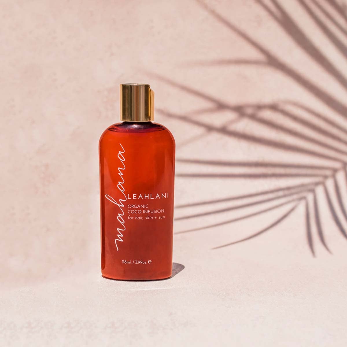 Leahlani Mahana Coco Infusion body oil available at Inspire Beauty.