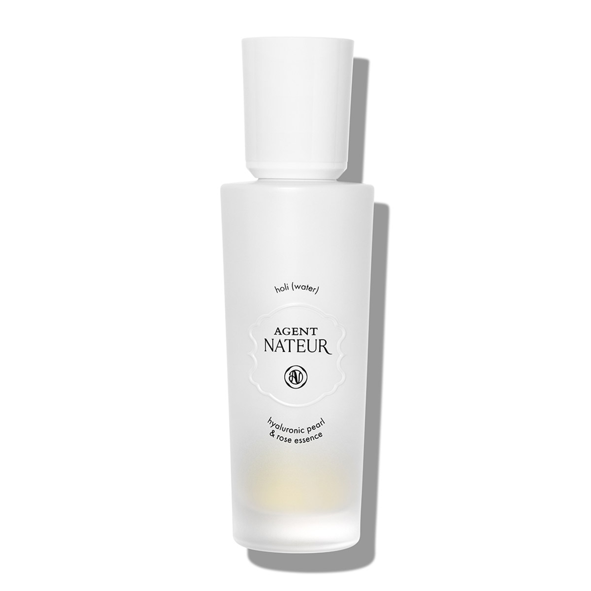 Shop Agent Nateur Holi (Water) Pearl And Rose Hyaluronic Essence, an ultra-hydrating toning essence for a firm, bright, glowing complexion.