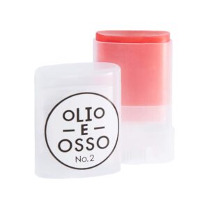 Shop Olio E Osso Balm No. 2 French Melon, a pinky orange melon hue for lips and cheeks.