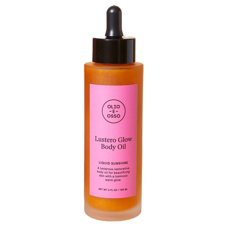 Shop Olio E Osso Lustero Glow Body Oil at Inspire Beauty, a restorative moistruizing body oil with a hint of shimmer for the ultimate glow.