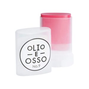 Shop Olio E Osso Balm No. 9 Spring, a bright pink tinted balm for lips and cheeks.