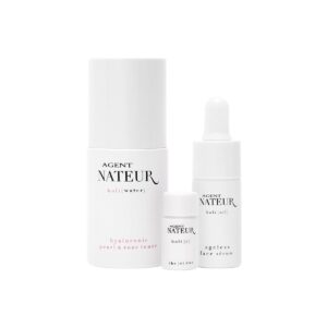 Agent Nateur Holi (Trinity) Travel Size comes with Holi (C), Holi (Oil) and Holi (Water), a complete skincare routine for luminous skin.