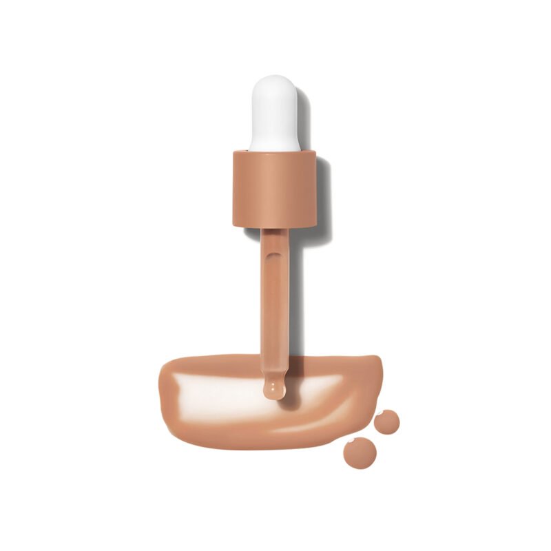 Agent Nateur Holi (Sun) Tinted Mineral Sunscreen Skin Drops, SPF 50 in shade Almond