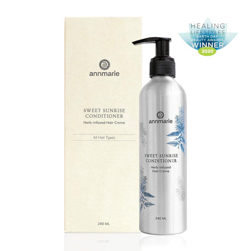 Annmarie Sweet Sunrise Conditioner is an herb-infused natural hair conditioner that softens, strengthens and restores.