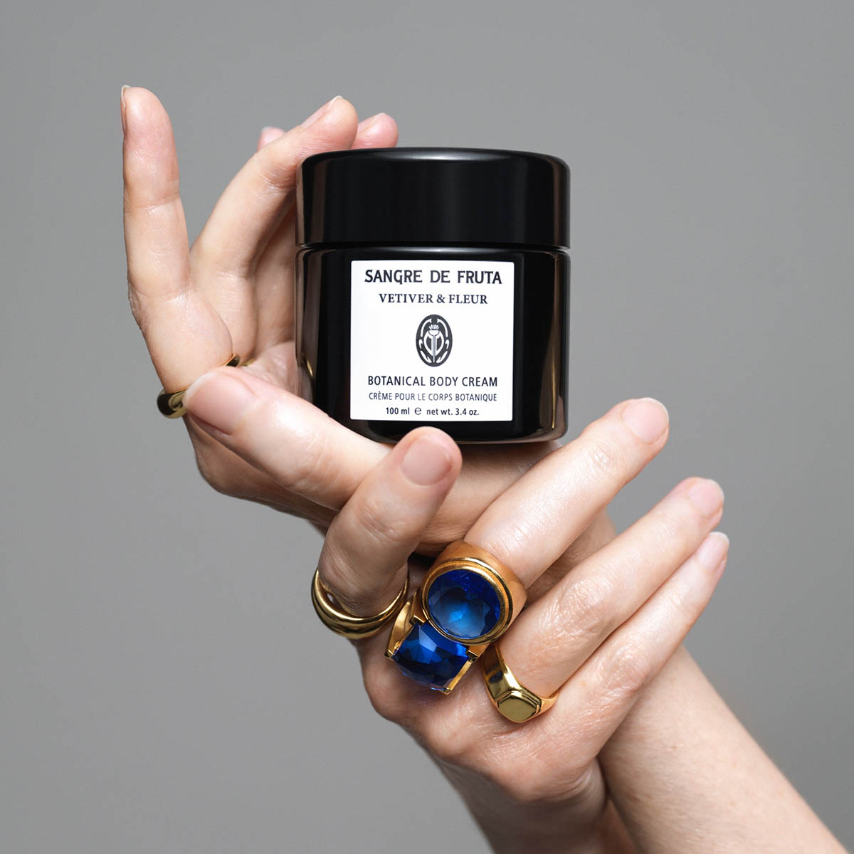 Sangre De Fruta Vetiver & Fleur Botanical Body Cream available at Inspire Beauty.