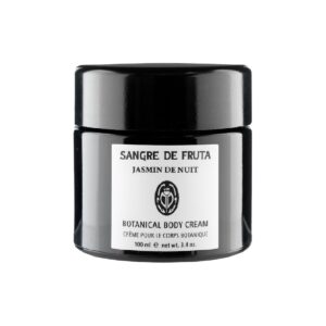 Shop Sangre de Fruta Jasmin de Nuit Botanical Body Cream at Inspire Beauty, a deeply nourishing whipped body cream for silk soft skin.