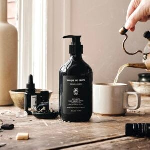 Sangre De Fruta Neroli Noir Botanical Hand & Body Lotion available at Inspire Beauty.