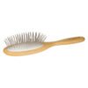 Living Libations Beechwood Brush massages the scalps, and adds shine and smoothness to hair.