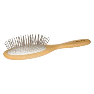 Living Libations Beechwood Brush massages the scalps, and adds shine and smoothness to hair.