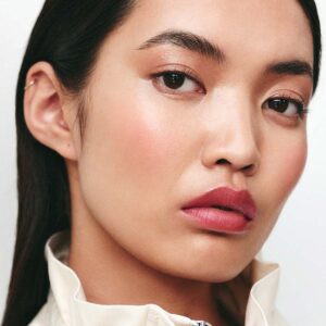 Manasi 7 Kuranberi All Over Colour is a deep cool red lip and cheek colour that is flattering on all skin tones.