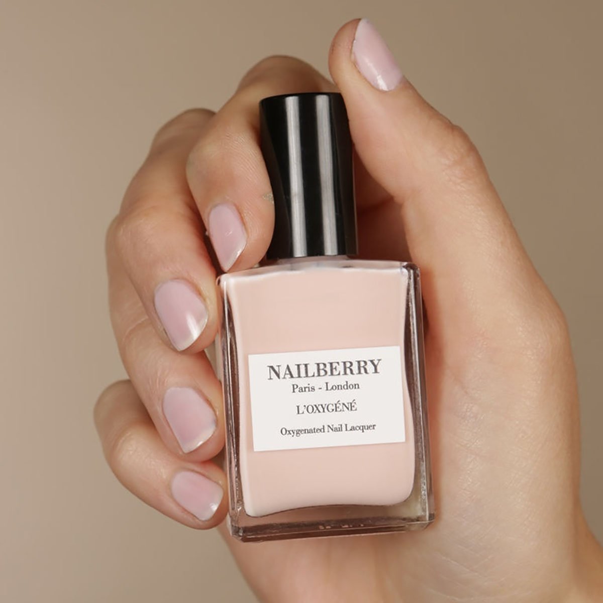 Nailberry Candy Floss Nail Polish available at Inspire Beauty