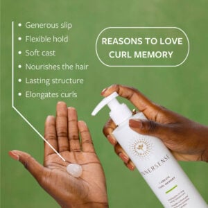 Inenrsense I Create Curl Memory hydrates as it styles and elongates curls.
