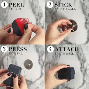 Kaia Naturals Soap Dock is easy to install and use.