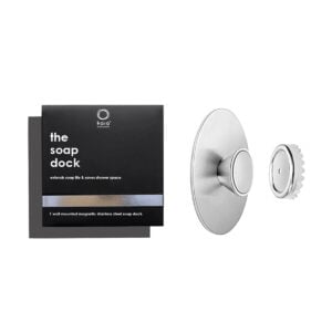 Shop Kaia Naturals The Soap Dock at Inspire Beauty, a sleek, mess-free European device to extend the life of your natural bar of soap.