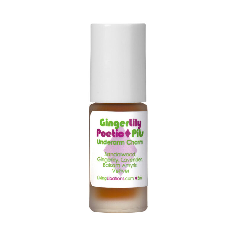 Shop Living Libations GongerLily Poetic Pits at Inspire Beauty, a sultry and earthy all natural deodorant.