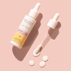 Solara Guardian Angel Sunscreen Milk SPF 50 is an ultra light, oil-free sunscreen serum to smooth, plump and protect.