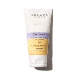 Shop Solara Suncare Time Traveler Active Wear Peptide Face Moisturizer SPF 30 at Inspire Beauty.