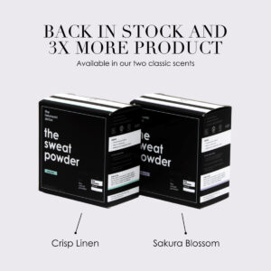 Kaia Naturals The Sweat Powder Refill Sets are now available at Inspire Beauty.